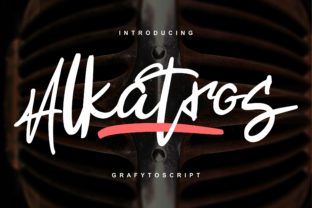 Alkatros: A Friendly Modern Script Font