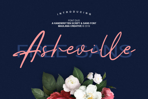 Asheville Duo: Script + Sans Serif