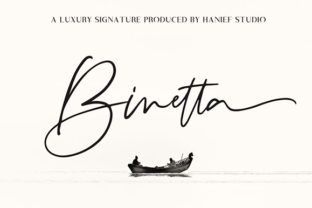 Binetta Signature: A Modern Font That Radiates Authenticity