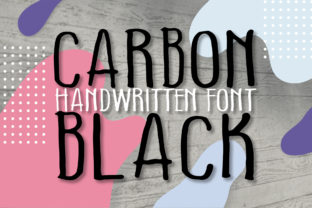Carbon Black: A Distinctive Script Font for Impactful Visual Communication