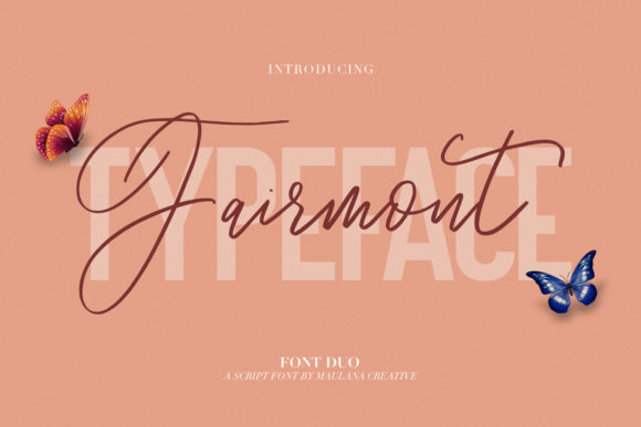 Fairmont Duo: The Perfect Font Pair for Authentic, Handmade Design
