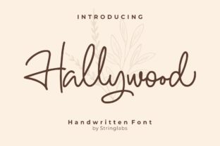 Hallywood: The Handwritten Font That Bridges Personality and Professionalism