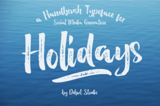 Holidays Font: Where Vintage Charm Meets Modern Design Energy