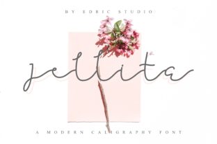 Jellita: A Sweet and Gorgeous Script Font for Thoughtful Design Choices