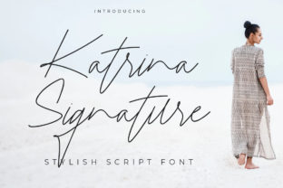 Katrina Signature: The Handwritten Font That Feels Like You Wrote It Yourself