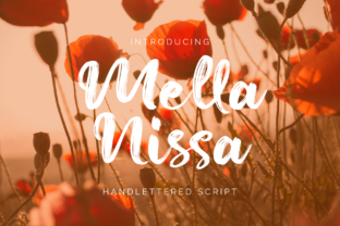 Mella Nissa: A Handwritten Font That Balances Charm and Clarity