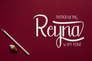 Reyna: A Handwritten Font Defined by Smooth, Dazzling Curves