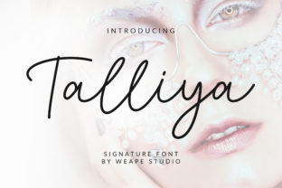 Talliya: A Romantic Script Font for Modern Design