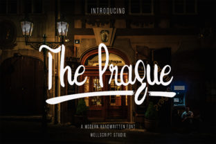 The Prague: A Raw, Natural Script Font for Authentic Design Expression