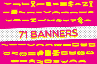 Yellow Dingbat Banners: Design-Ready Banner Elements for Faster, More Expressive Projects